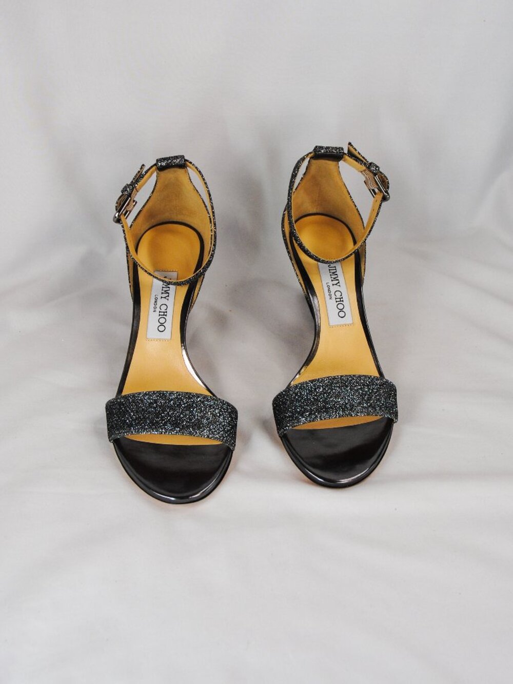 Jimmy Choo Metallic Sandals 37.5 NWT